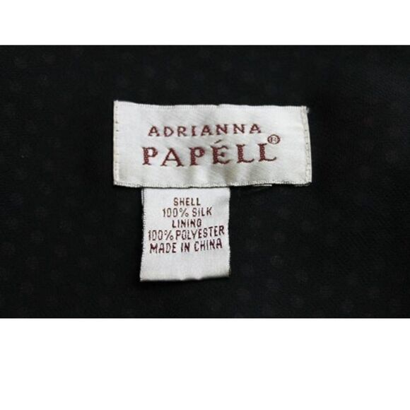 Adrianna Pappel silk polka dot flutter dress. 8 - Picture 6 of 6